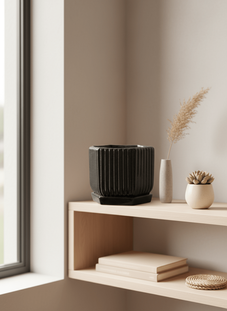 ceramic_pots - the_pot_studio Minimal_premium_ceramic_pots_for_desk_and_indoor_plants_in_India